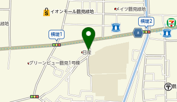 [EV]日産大阪販売(株) 鶴見店の地図画像