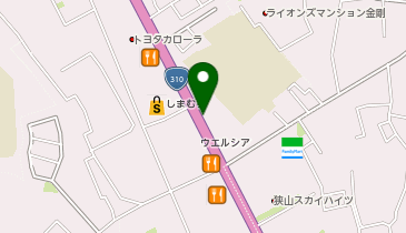 [EV]日産大阪販売(株) 狭山北店の地図画像