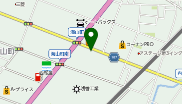 [EV]日産大阪販売(株) 堺店の地図画像