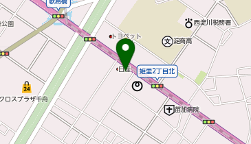 [EV]日産大阪販売(株) 歌島橋店の地図画像