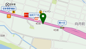 [EV]日産大阪販売(株) 宝塚店の地図画像