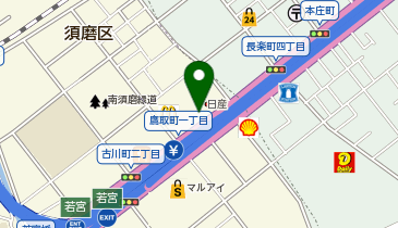 [EV]兵庫日産自動車(株) 須磨店の地図画像