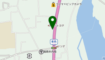 [EV]ネッツトヨタ福島(株) 福島丸子店の地図画像