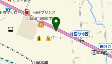 [EV]兵庫日産自動車(株) 姫路東店の地図画像