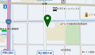[EV]京都日産自動車(株) 右京店の地図画像