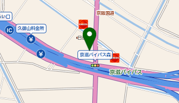 [EV]京都日産自動車(株) カーメッセ久御山の地図画像