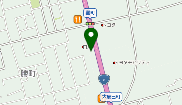 [EV]滋賀日産自動車(株) 長浜店の地図画像