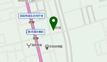 [EV]滋賀日産自動車(株) 長浜宮司店の地図画像