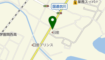 [EV]滋賀日産自動車(株) 堅田店の地図画像