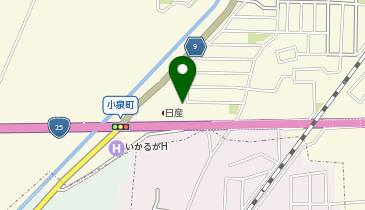 [EV]奈良日産自動車(株) 郡山店の地図画像