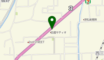 [EV](株)日産サティオ奈良 高田支店の地図画像