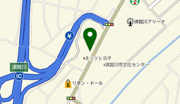 [EV]ネッツトヨタ郡山(株) 須賀川店の地図画像