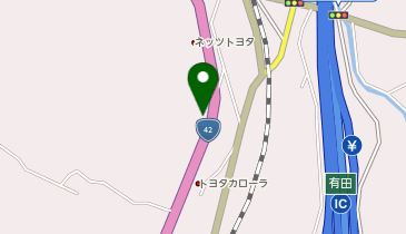 [EV]和歌山日産自動車(株) 有田店の地図画像