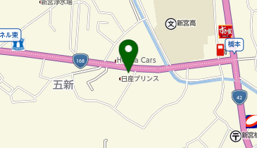 [EV]日産プリンス和歌山販売(株) 新宮店の地図画像