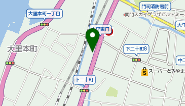 [EV]日産福岡販売(株) 門司店の地図画像