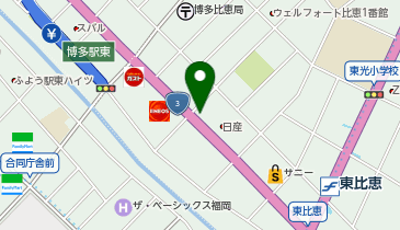 [EV]日産福岡販売(株) 東比恵店の地図画像