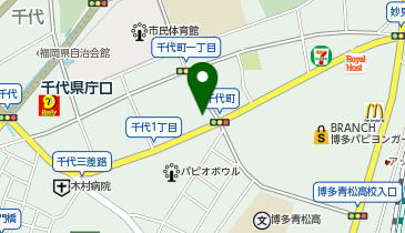 [EV]日産福岡販売(株) 福岡店の地図画像
