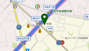 [EV]日産福岡販売(株) 井尻店の地図画像