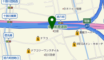[EV]日産福岡販売(株) 西店の地図画像
