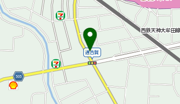 [EV]日産福岡販売(株) 二日市店の地図画像