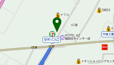 [EV]日産福岡販売(株) 甘木店の地図画像