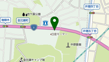 [EV]北九州日産モーター(株) アルタミラの地図画像