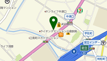 [EV]北九州日産モーター(株) 小倉中津口店の地図画像