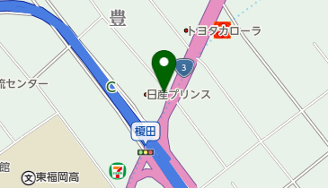 [EV]日産福岡販売(株) 空港店の地図画像