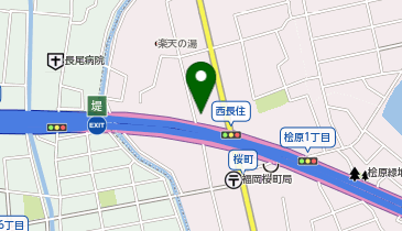 [EV]日産福岡販売(株) 長住店の地図画像