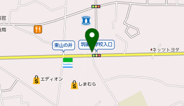 [EV]日産福岡販売(株) 筑後店の地図画像