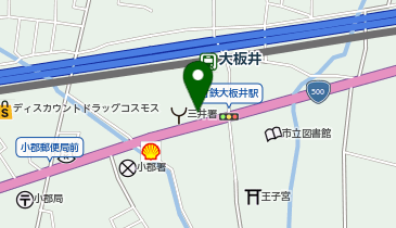 [EV]日産福岡販売(株) 小郡中央店の地図画像