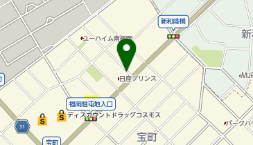 [EV]日産福岡販売(株) 春日店の地図画像