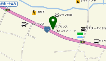 [EV]日産プリンス熊本販売(株) 山鹿支店の地図画像