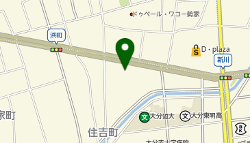 [EV]大分日産自動車(株) 住吉店の地図画像