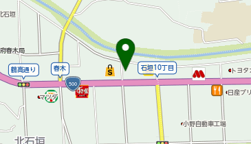 [EV]大分日産自動車(株) 別府石垣店の地図画像