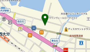 [EV]日産プリンス大分販売(株) 西大分店の地図画像