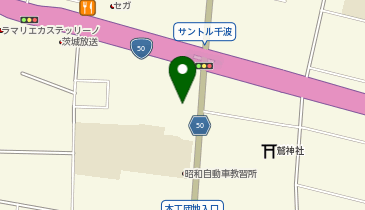 [EV]ネッツトヨタ水戸(株) 千波店の地図画像