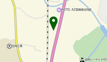[EV]宮崎日産自動車(株) 日向店の地図画像