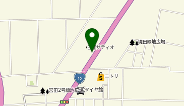 [EV](株)日産サティオ宮崎 宮崎北店の地図画像