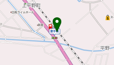 [EV](株)日産サティオ宮崎 日南店の地図画像