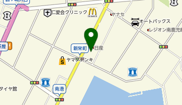 [EV]鹿児島日産自動車(株) 新栄店の地図画像