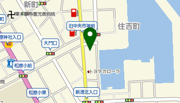 [EV]鹿児島日産自動車(株) 中央店の地図画像