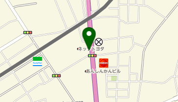[EV]ネッツトヨタ栃木(株) 宇都宮中央店の地図画像