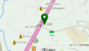 [EV]琉球日産自動車(株) 浦添店の地図画像
