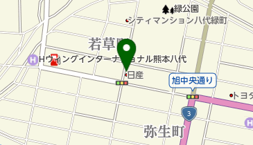 [EV]熊本日産自動車(株) 八代支店の地図画像