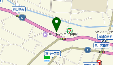 [EV]日産プリンス山梨販売(株) 美術館通り東店の地図画像