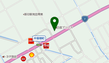 [EV]日産プリンス新潟販売(株) 新発田店の地図画像