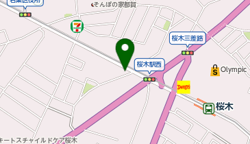 [EV]日産プリンス千葉販売(株) 桜木店の地図画像