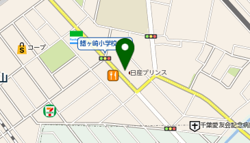 [EV]日産プリンス千葉販売(株) 流山店の地図画像