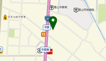 [EV]日産富山(株) 城南店の地図画像